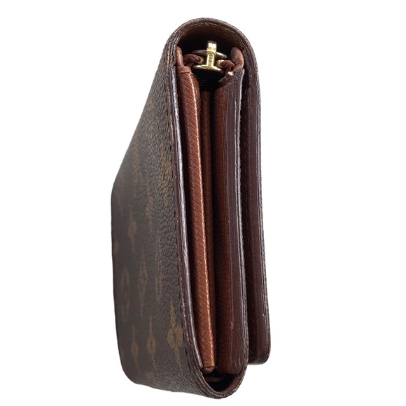 Louis Vuitton Monogram Porte-Monnaie Tresor Wallet Excellent Condition - Picture 8 of 16